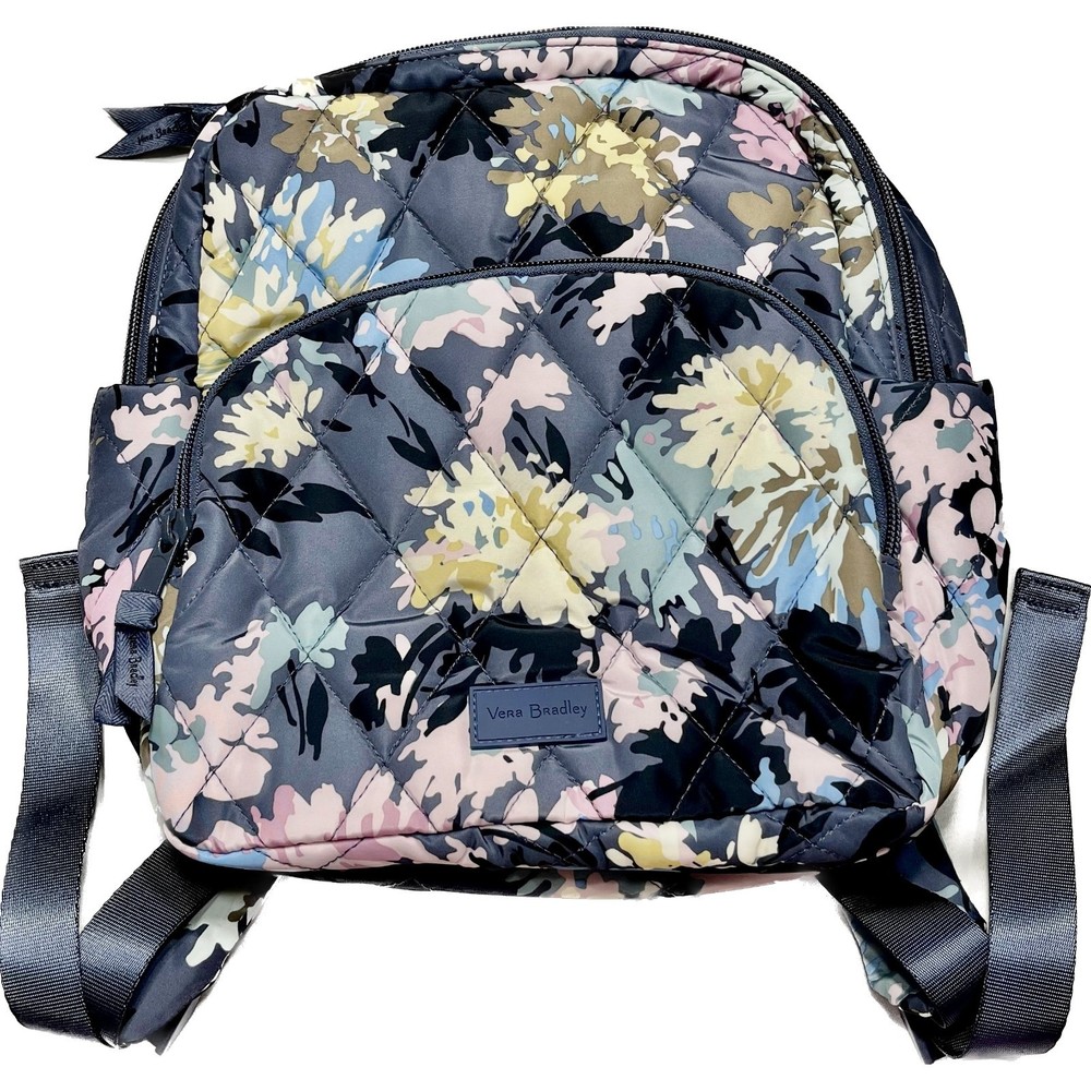 Vera Bradley Ultralight Compact Backpack Chrysanthemum Crush NEW